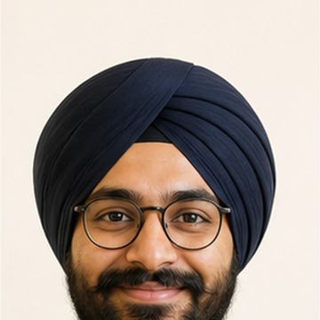 Fictional portrait of Gurpreet Singh