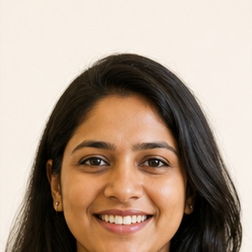Fictional portrait of Riya Das